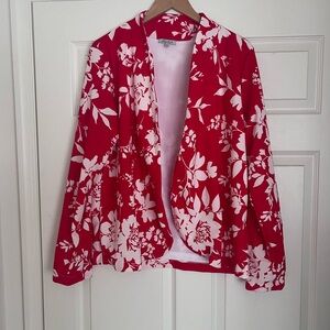 Never worn 1X white birch blazer